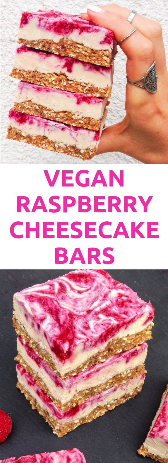 VEGAN RASPBERRY CHEESECAKE BARS #dessert #cakes VEGAN RASPBERRY CHEESECAKE BARS #dessert #cakes