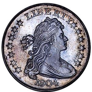 1804 Silver dollar