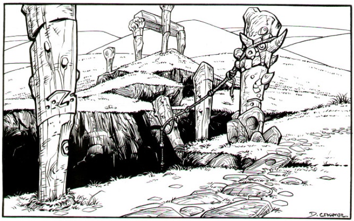 The King's Rest Inn: Sunless Citadel: Overland Map