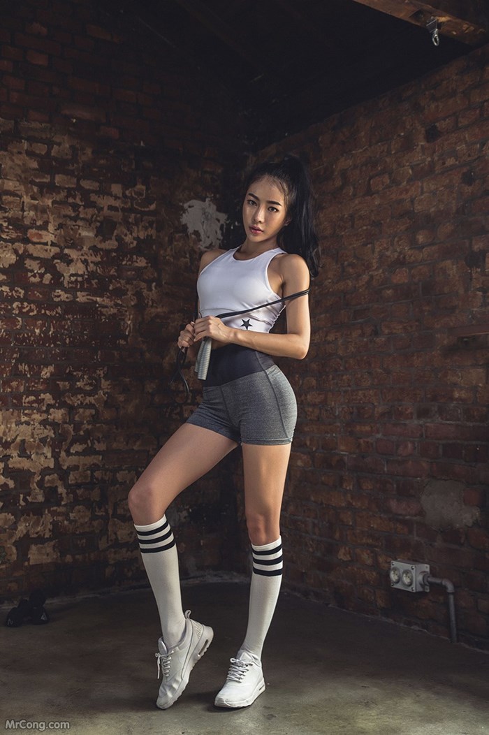 The beautiful An Seo Rin shows off her figure with a tight gym fashion (273 pictures) photo 3-17