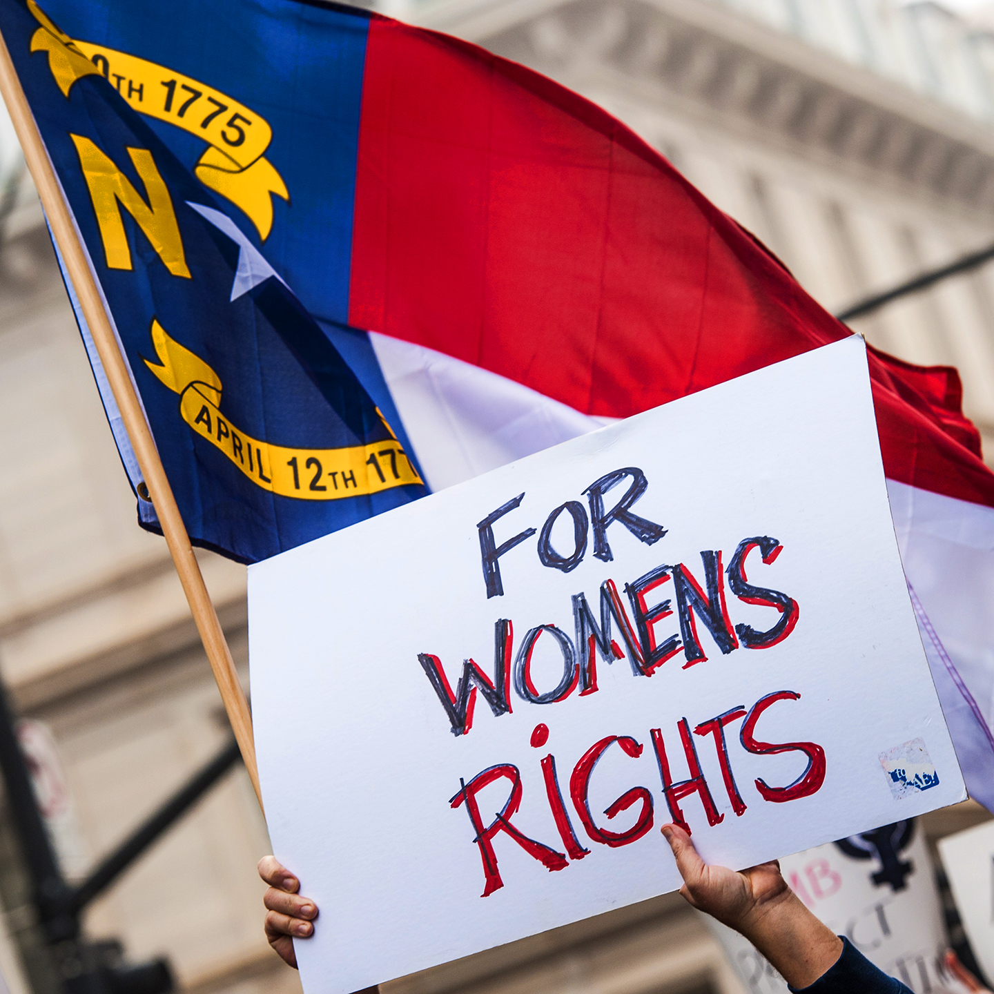 Bryan Regan Photography Womens march Raleigh NC Raleigh editorial