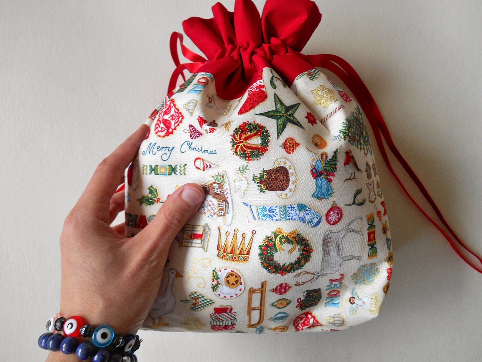 christmas present bag