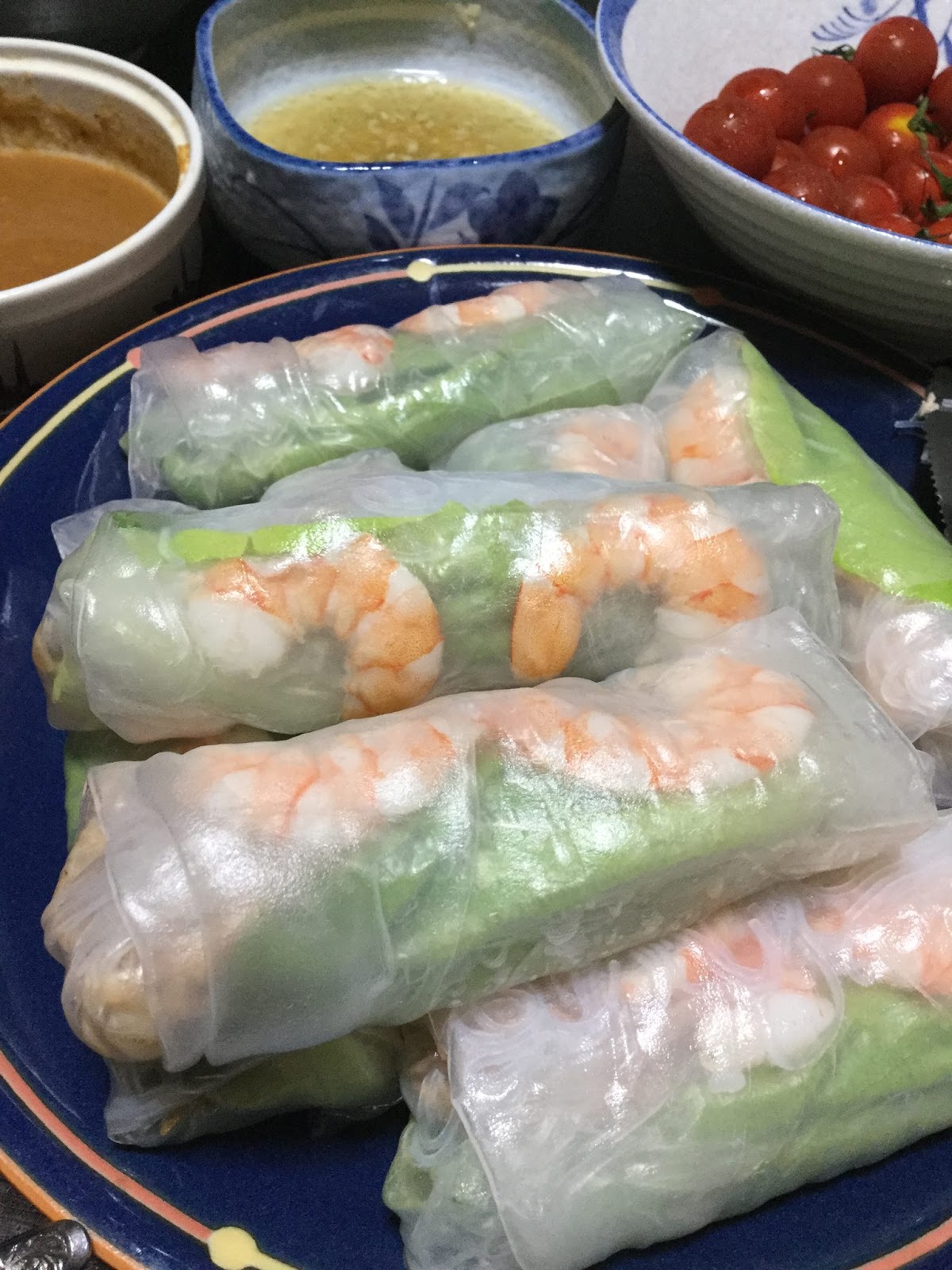 Dishing Up Comfort Vietnamese Wrap and Roll