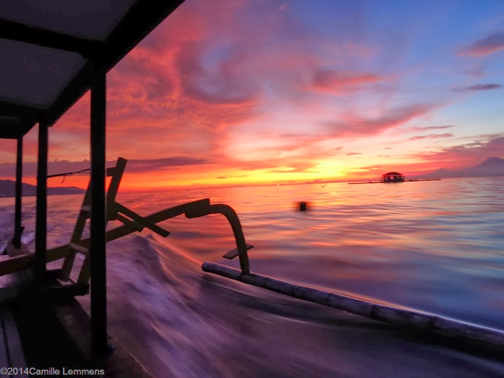 Sunset Gili Air, Indonesia