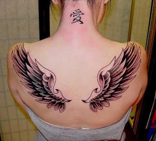 70 Tatuajes de alas para chicas