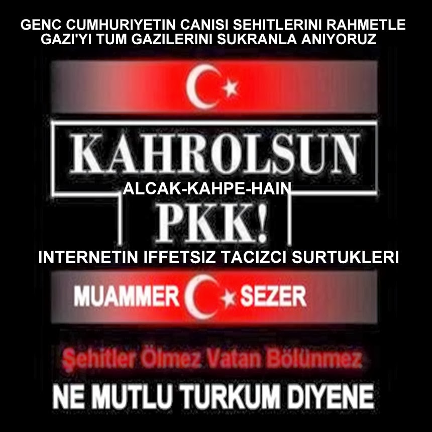 GOOGLE'UN FACEBOOK'UN PKK TERORU ESTIREN KADROLU IBNESI OZKAN BOSTANCI SEREFSIZINI LANETLIYORUZ.