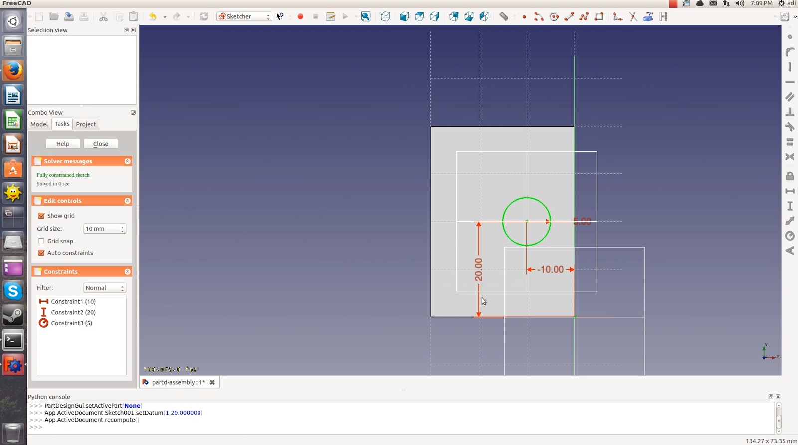 Freecad tutorial