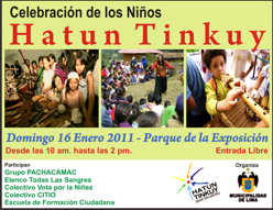 Hatun Tinkuy, Encuentro con los Niños de Lima