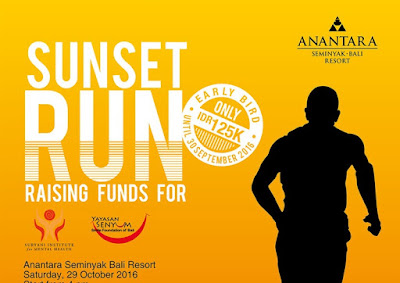 Sunset Run 2016 Seminyak Bali Sunset Run 2016 Seminyak Bali yayasan senyum bali suryani institute for mental health cahrity run lari amal