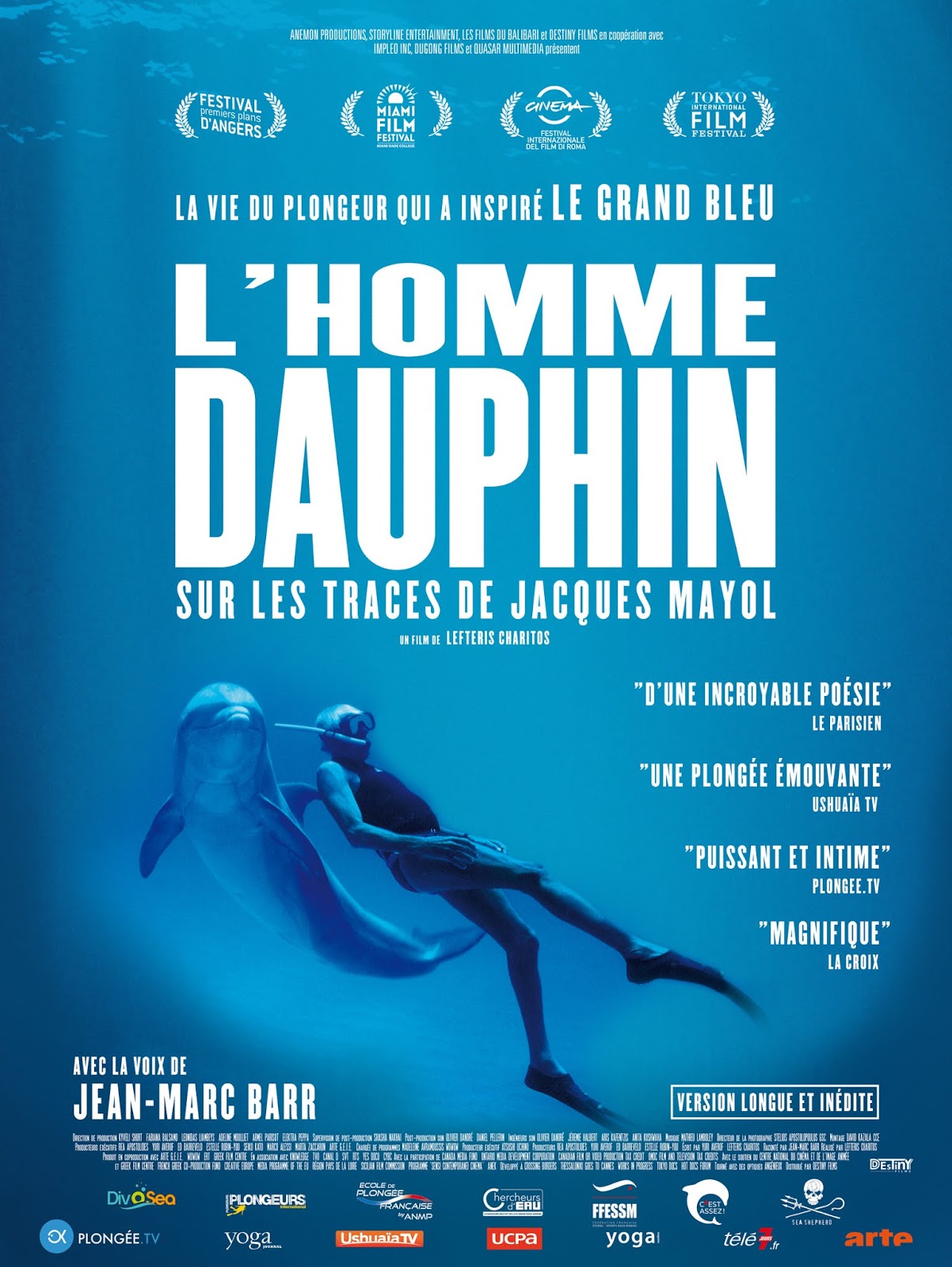 Cinéma, L'homme dauphin, sur les traces de Jacques Mayol - critique