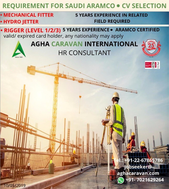 Requirement for Saudi Aramco Requirement for Saudi Aramco