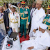 Muhammadu Buhari at the 2017 Armed Forces Remembrance Day.