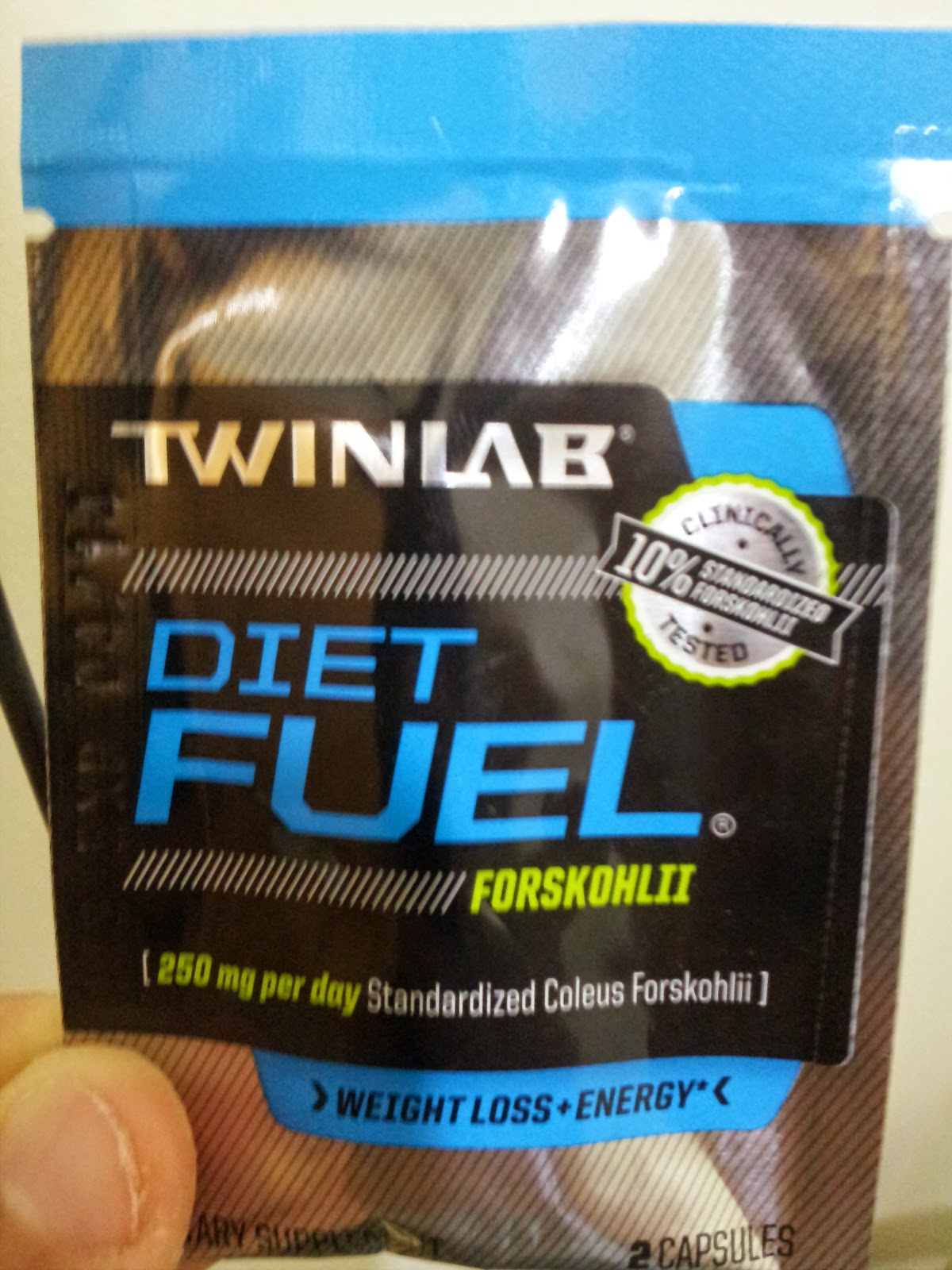Relatando Suplementos [Relato] Sample Twinlab Diet Fuel Forskohli