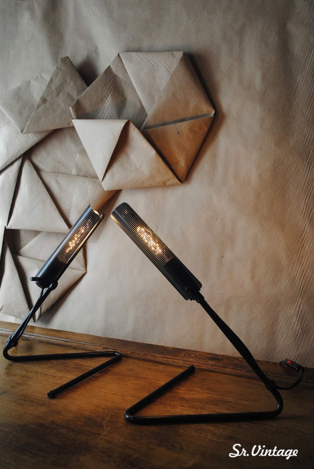 SrVintage Shop // Tienda de decoración Vintage Retro Chic Lámparas