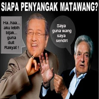 Image result for mahathir soros penyangak matawang