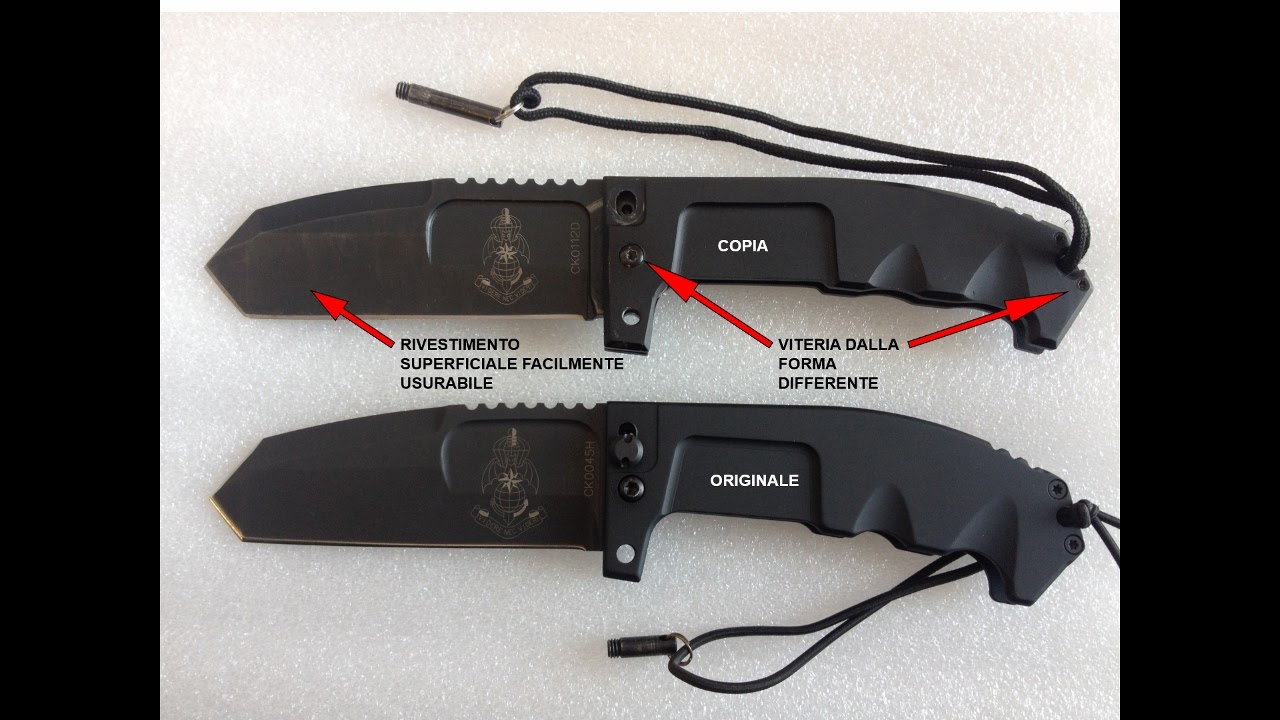 AD Blog bushcraft per passione Extrema Ratio fake knives are for
