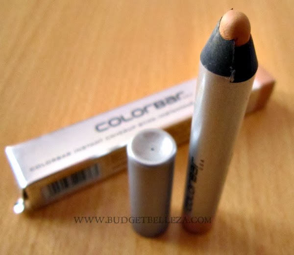 Colorbar Instant Coverup Stick Concealer in Caramel Treat Review and