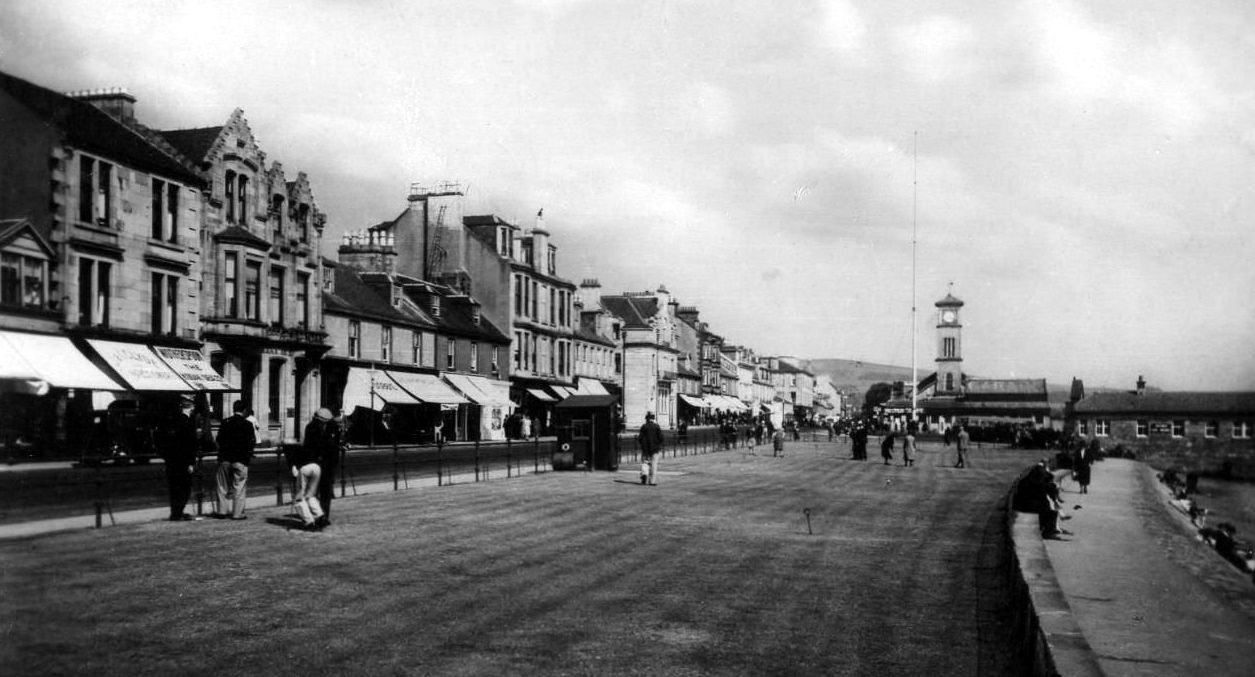 Tour Scotland Old Photographs West Clyde Street Helensburgh Scotland
