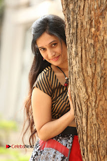 Telugu Actress Priyanka Pallavi Stills at Nenostha Release Press Meet  0024