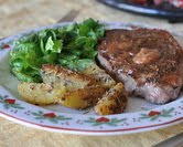 Lavender Steak & Lavender Potatoes