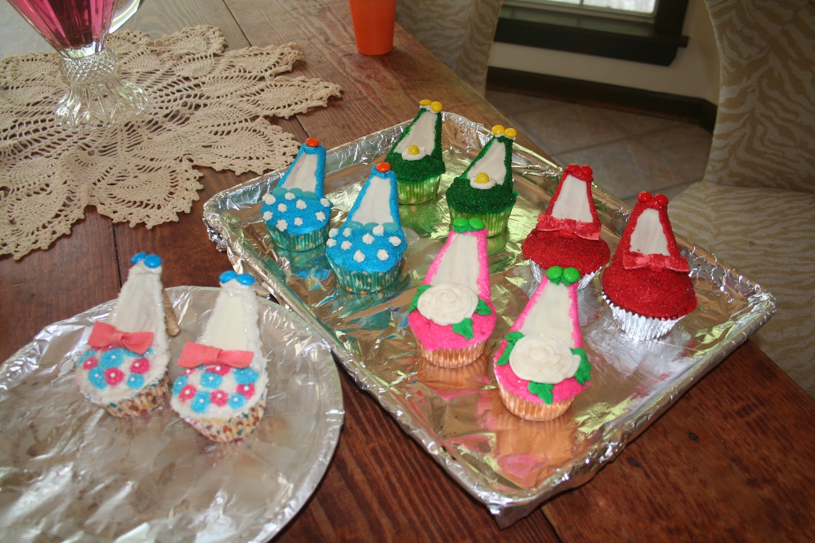 The Fly House High Heel Shoe Cupcakes