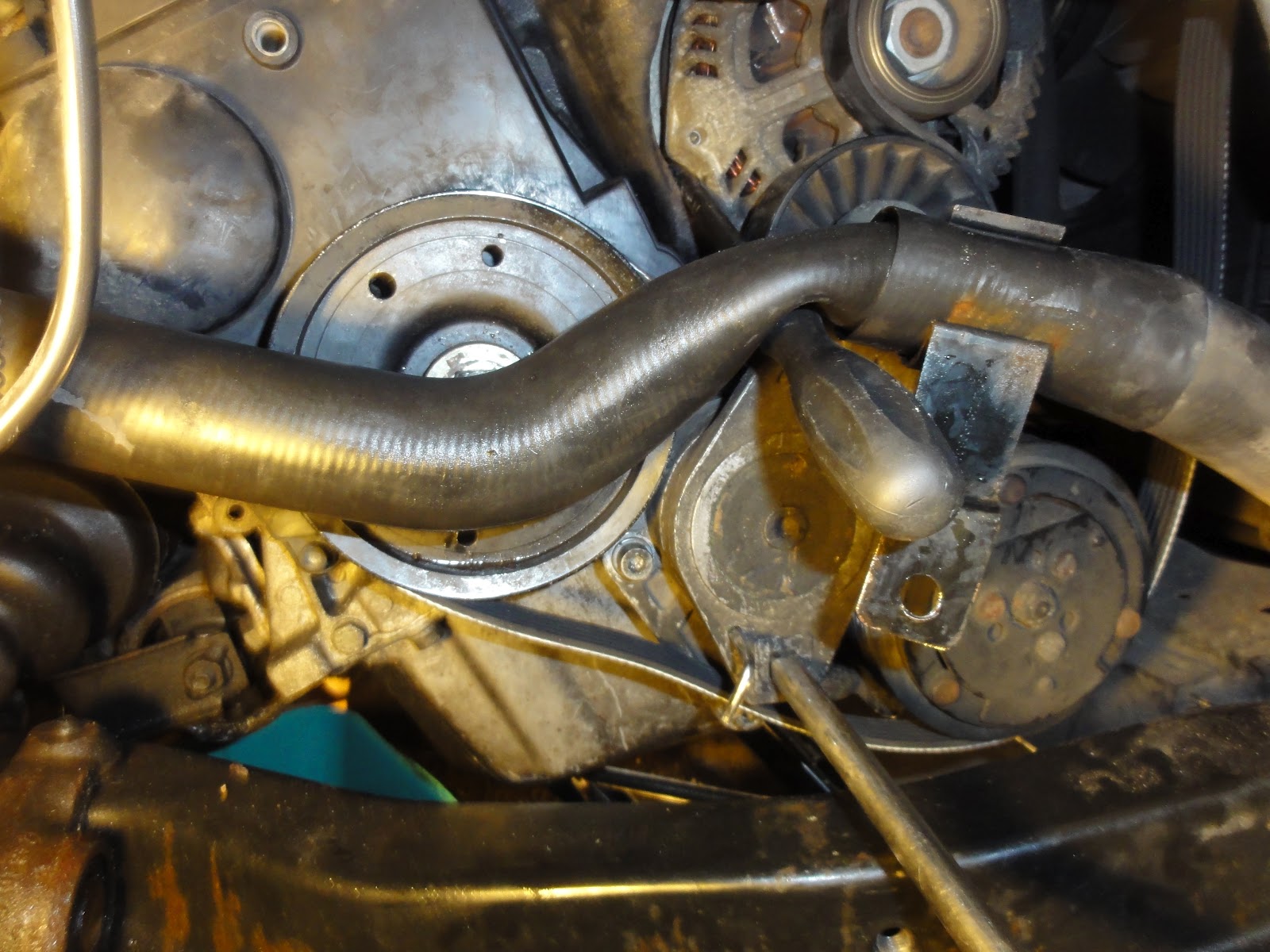 Demontage alternateur fiat ulysse