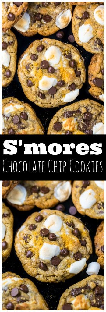S’mores Chocolate Chip Cookies #chocolate #chocolatecookies #cookies #cookiesrecipes #chocolatechip #chocolatechip S’mores Chocolate Chip Cookies #chocolate #chocolatecookies #cookies #cookiesrecipes #chocolatechip #chocolatechip
