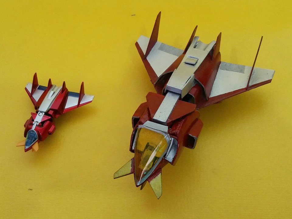 Ultraelectromagnetic Awesome Voltes V Scratch Built From Mega Size RX