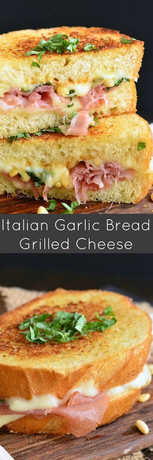 Italian Garlic Bread Grilled Cheese Italian Garlic Bread Grilled Cheese
