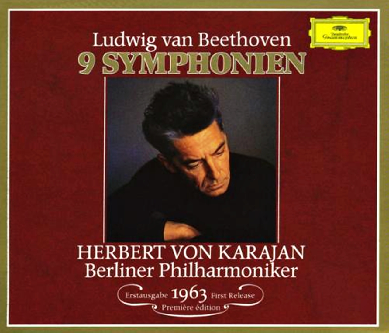 simpático Poner la mesa dos semanas Sentidos: Beethoven. Integral de las Sinfonías. Herbert von Karajan.  Orquesta Filarmónica de Berlín. Primera Edición Integral para DG. 1961.  1962.