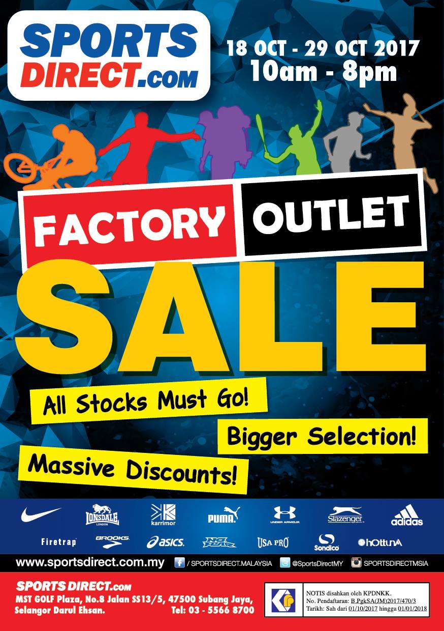 Sports Direct Warehouse Clearance Sale @ Subang Jaya Superstore 18 - 29