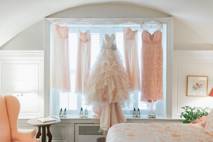 Blush and Gold Southern Fairytale Real Wedding