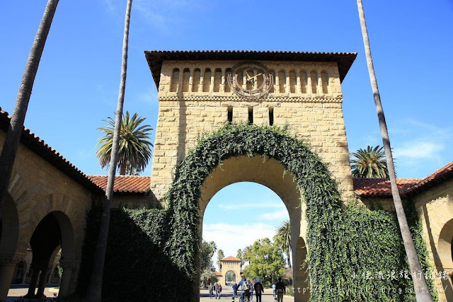 舊金山史丹佛大學，宛如歐洲城堡的校園