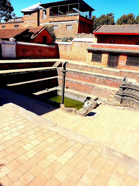 Stepped Pond - Inside the Taleju Temple