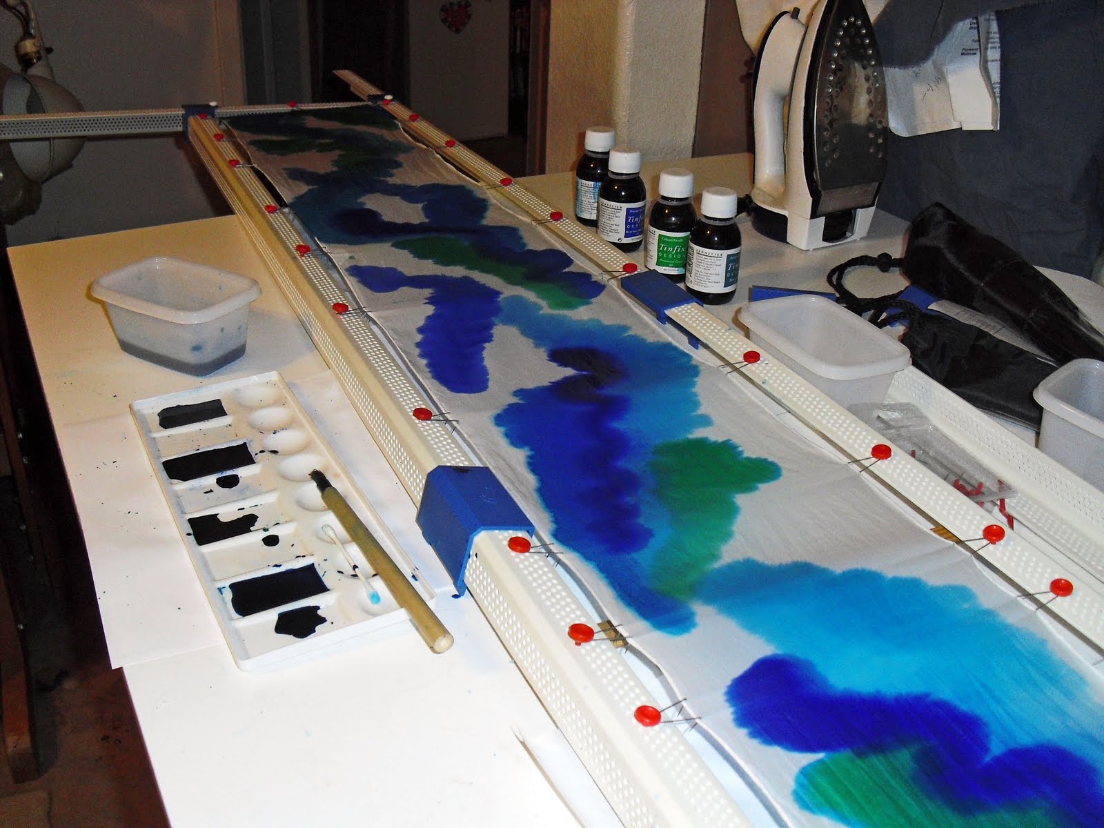 Tangible Daydreams Tutorial Silk Scarf Painting