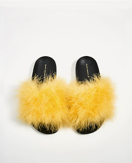 Pala plumas amarillas - Zara Pala plumas amarillas - Zara