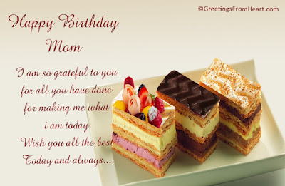 Happy birthday wishes for mother: i am so grateful to you