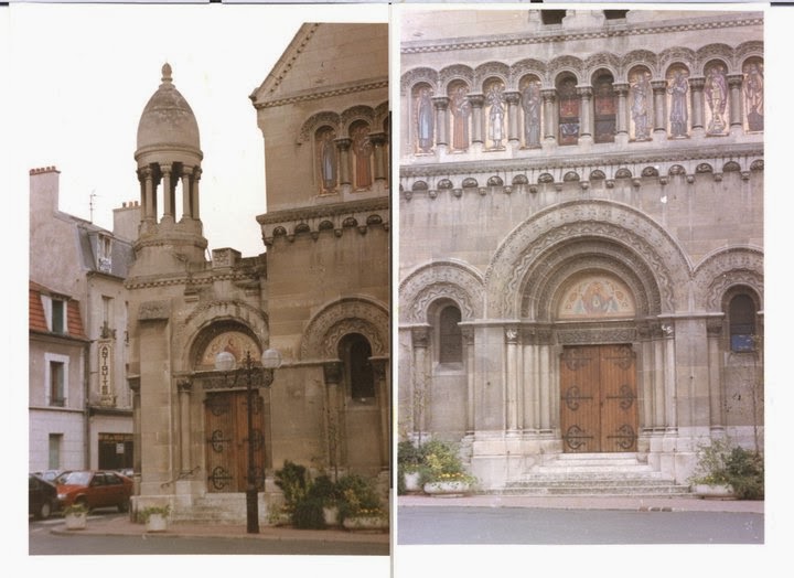 Biserica St Joseph, Enghien les bains,unde mergeam la liturghie cu Anne-Marie Scotto, in 1991