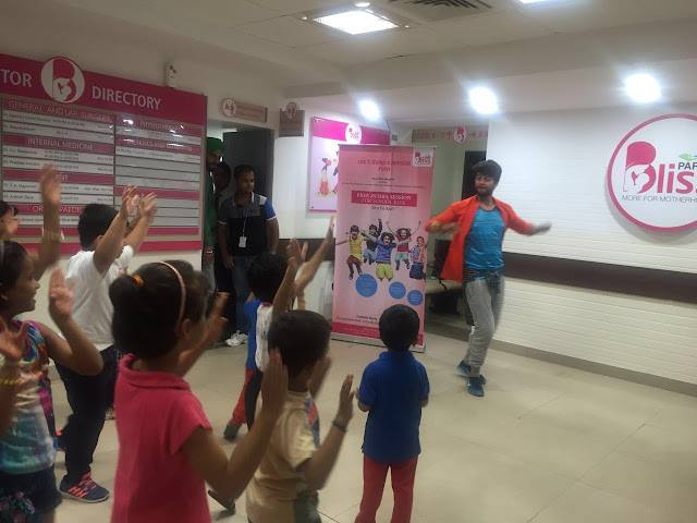Paras Bliss Hospital, Delhi Organizes Free Zumba Session for School Children Paras Bliss Hospital, Delhi Organizes Free Zumba Session for School Children