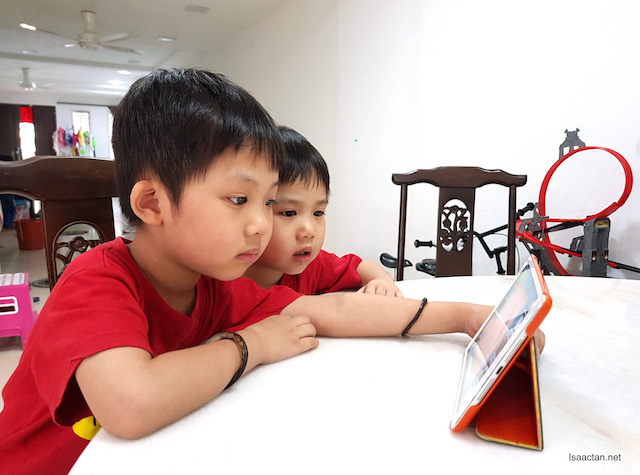 See these naughty boys! Always on the iPad when I'm not around See these naughty boys! Always on the iPad when I'm not around