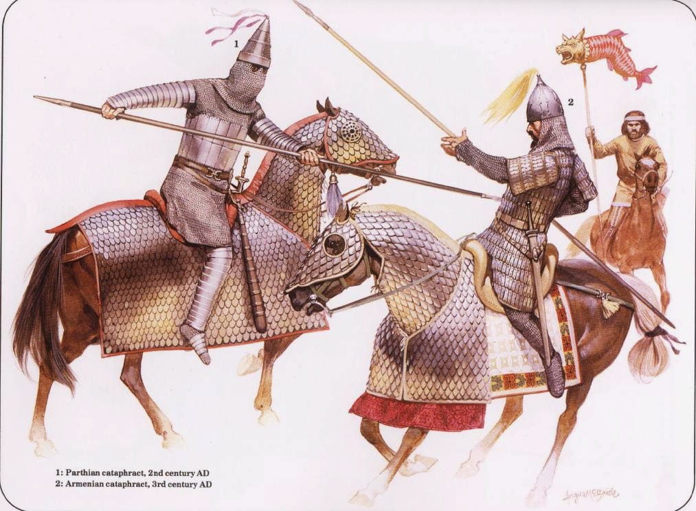 Cavalieri Armeni, in battaglia