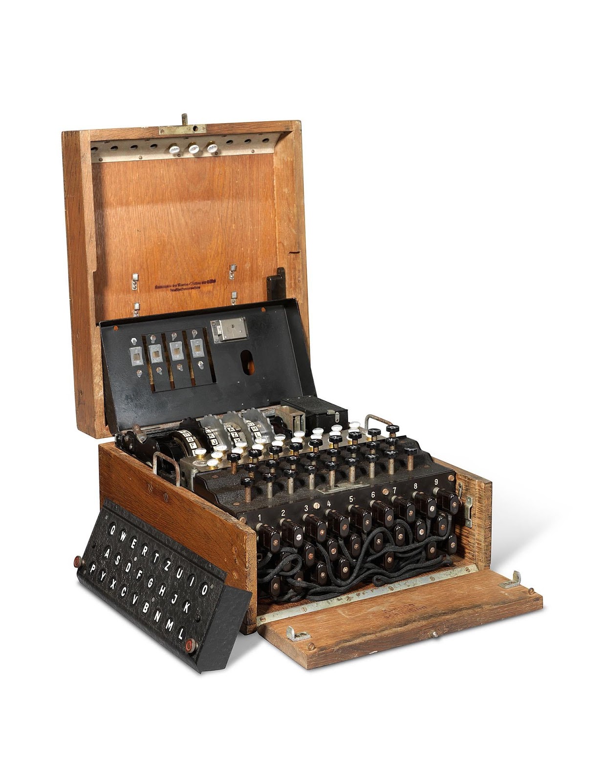 Super Punch WW2 Enigma Machine up for auction
