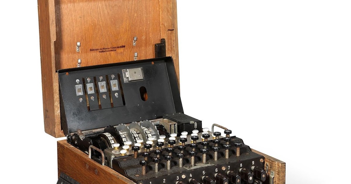 Super Punch WW2 Enigma Machine up for auction