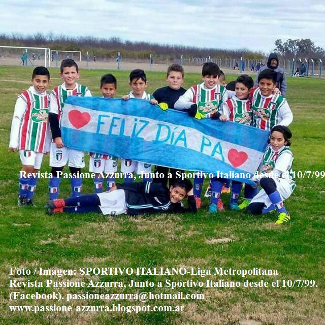 PASSIONE AZZURRA: 23/1/2019, SPORTIVO ITALIANO-FÚTBOL AMATEUR