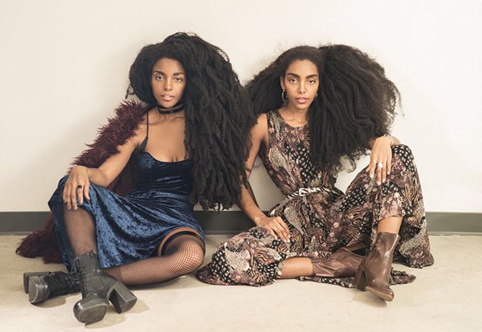 And rather than straightening their hair, the girls started to embrace it - These Twin Sisters Were Ashamed Of Their Incredible Hair, But Now They Became Famous For It And rather than straightening their hair, the girls started to embrace it - These Twin Sisters Were Ashamed Of Their Incredible Hair, But Now They Became Famous For It