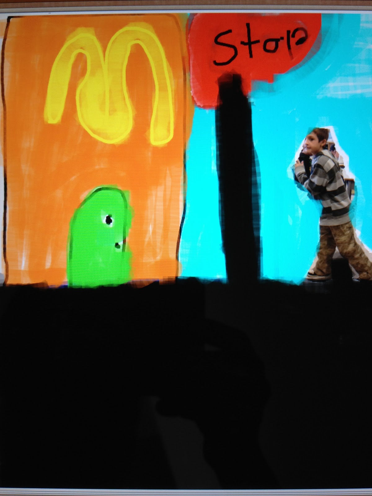 Mrs .Lee and Ms. Brebeck's Grade 4 Class at Green Timbers Elementary