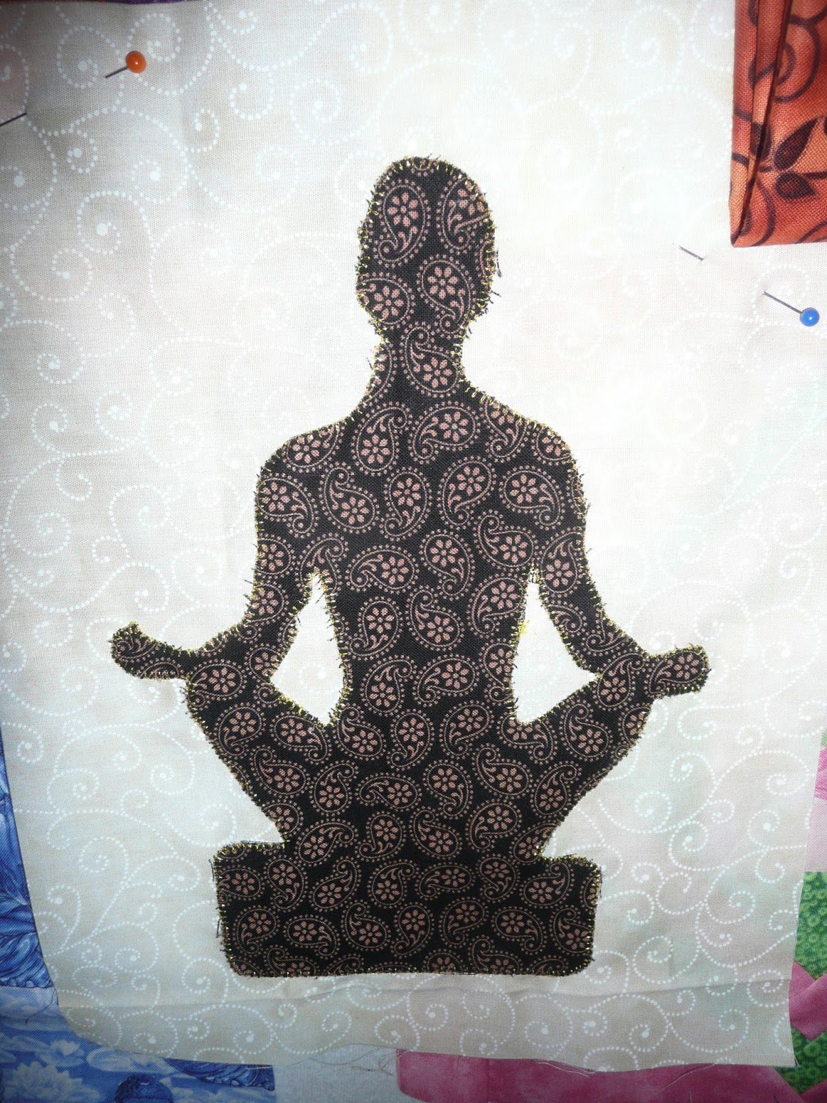 Mijn Quilt Avontuur! Yoga quilt, ontwerp proces.