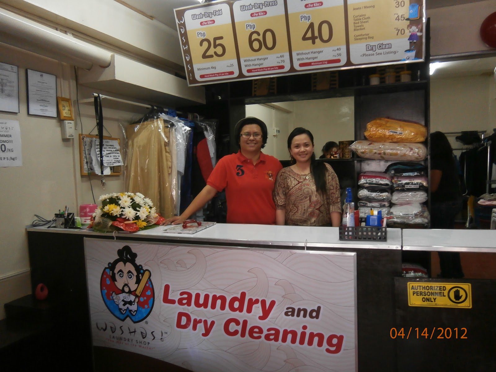 WASHASI Laundry Shop NOW OPEN! Naga City Deck
