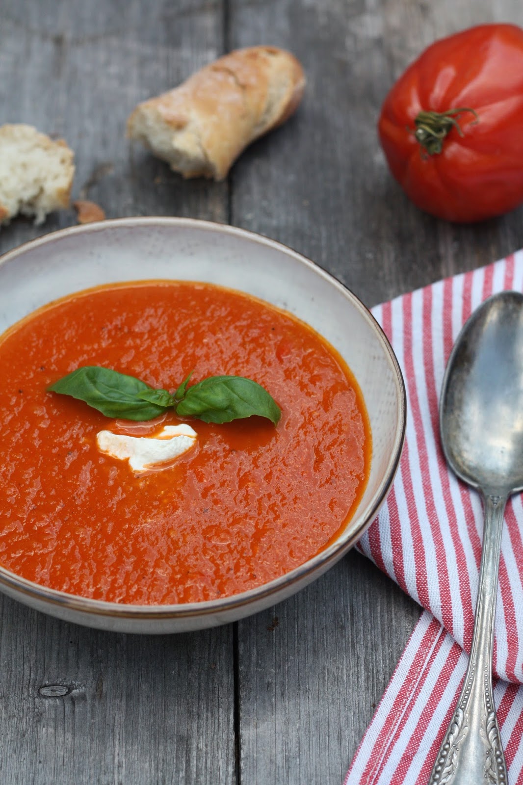 Herzstück: Leckere Tomatensuppe schnell gemacht