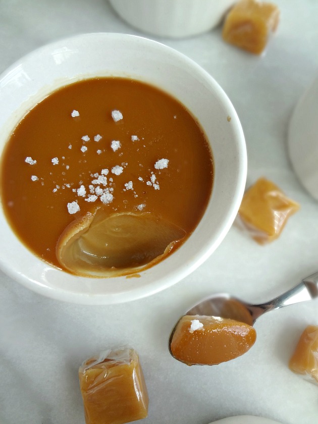 The Cooking Actress Salted Caramel Pots de Crème